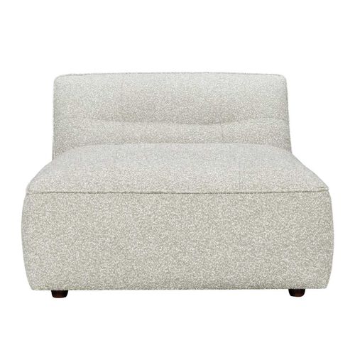 NED Collections Grace Sofa 1 Seater Chaise - Oat Cloud